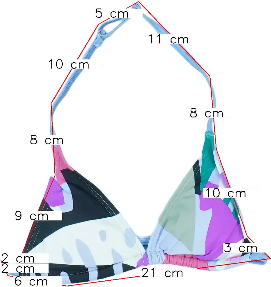 Többszínű O'neill Bikini felső EU 164 / UK 14 év / US 14 év/XL
