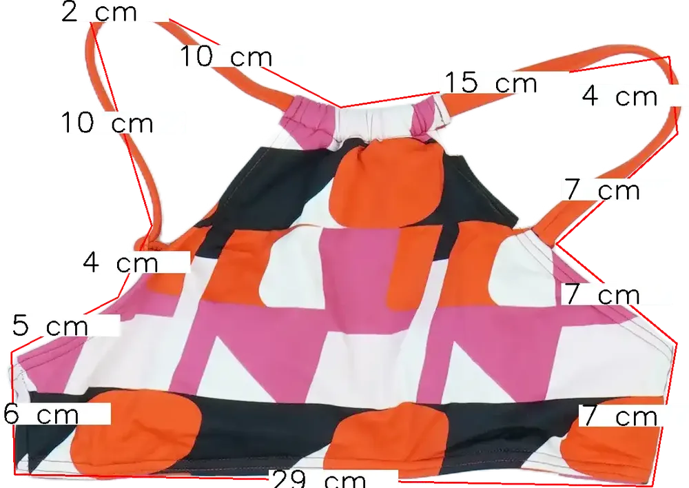 Többszínű O'neill Bikini felső EU 152 / UK 12 év / US 12 év/L