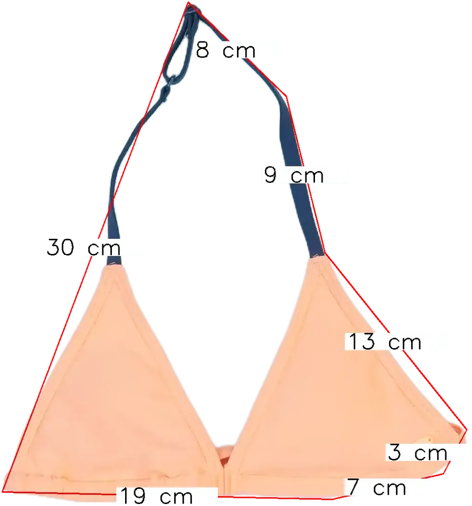 Sárga (narancs) O'neill Bikini felső EU 152 / UK 12 év / US 12 év/L