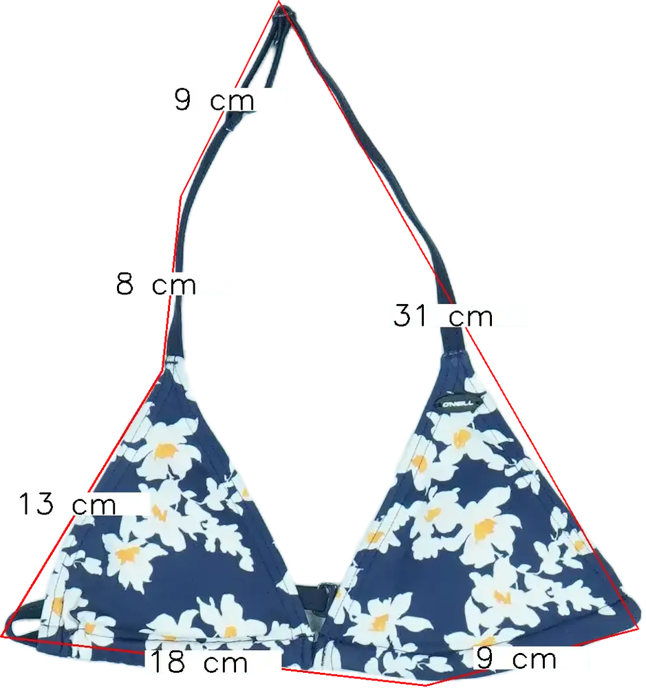 Kék O'neill Bikini felső EU 152 / UK 12 év / US 12 év/L