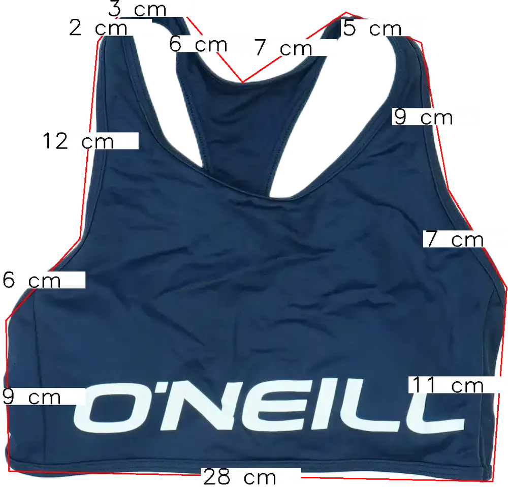 Kék O'neill Bikini felső EU 152 / UK 12 év / US 12 év/L