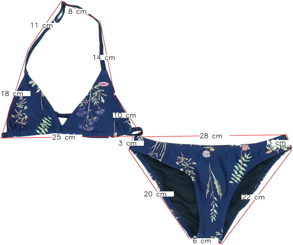 Kék O'neill Bikini EU 152 / UK 12 év / US 12 év/L