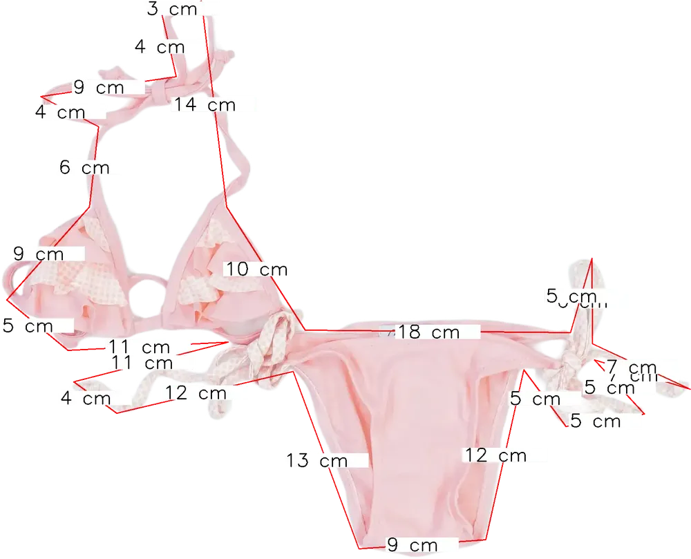 Rózsaszín Overkids Bikini EU 92 / UK 2 év / US 2T