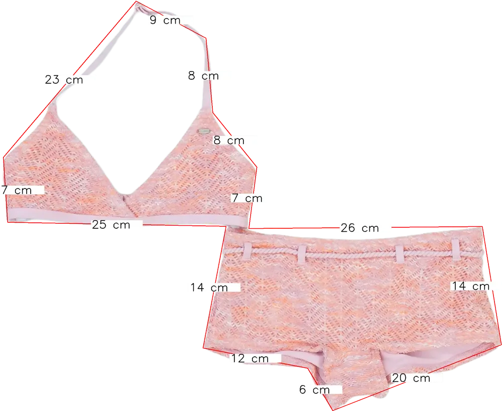 Rózsaszín O'neill Bikini EU 152 / UK 12 év / US 12 év/L