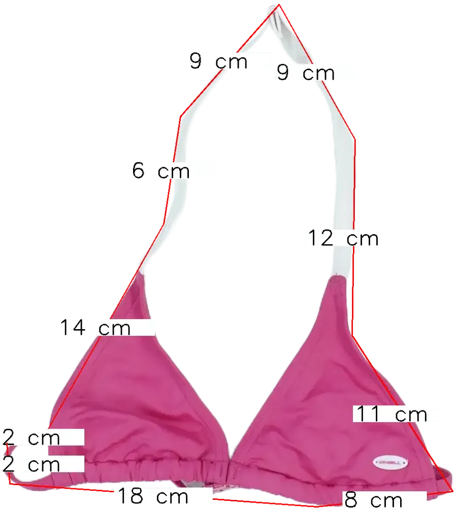 Rózsaszín O'neill Bikini felső EU 152 / UK 12 év / US 12 év/L
