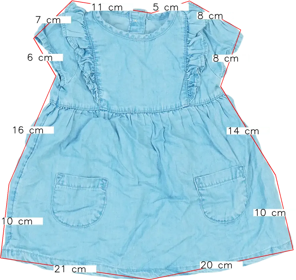 Kék George Ruha EU 68 / UK 3-6 hónap / US 3-6 hónap