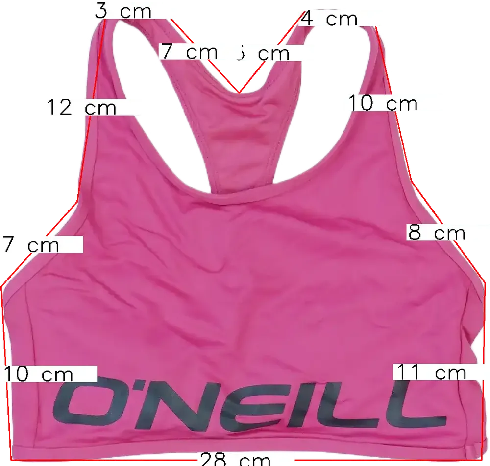 Rózsaszín O'neill Bikini felső EU 152 / UK 12 év / US 12 év/L