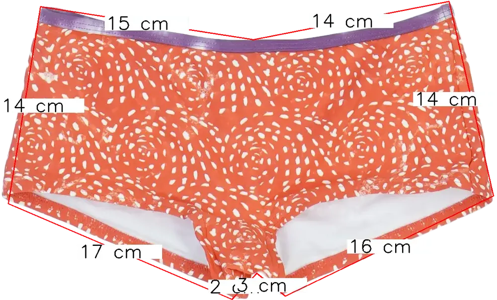 Piros O'neill Bikini alsó EU 152 / UK 12 év / US 12 év/L