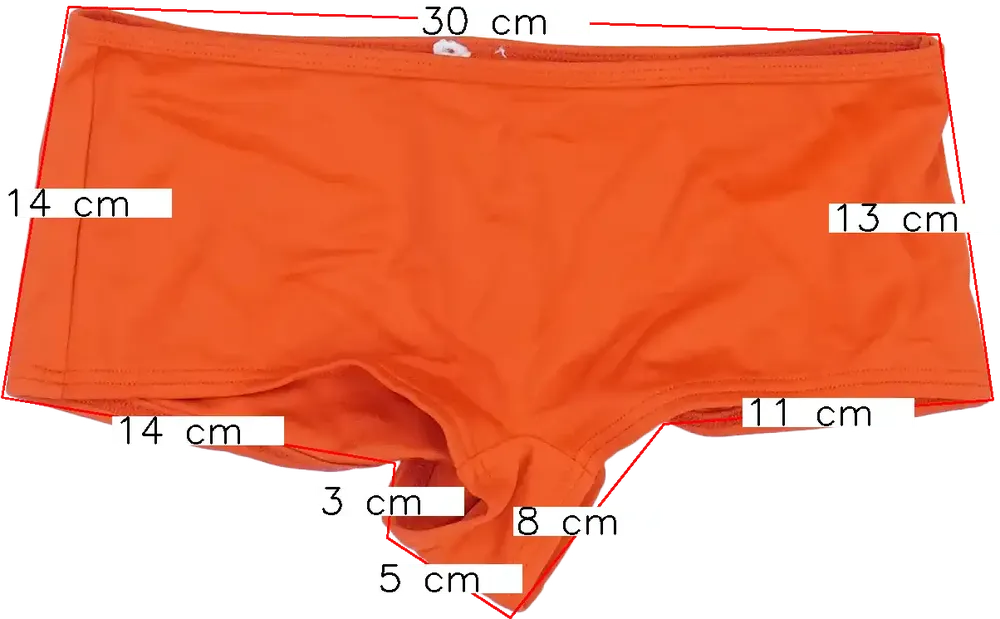 Piros O'neill Bikini alsó EU 152 / UK 12 év / US 12 év/L