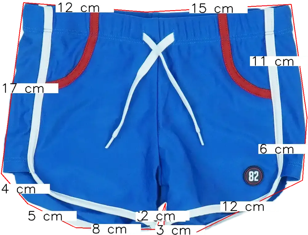 Kék Overkids Fürdőnadrág EU 110 / UK 5 év / US 5 év/XS