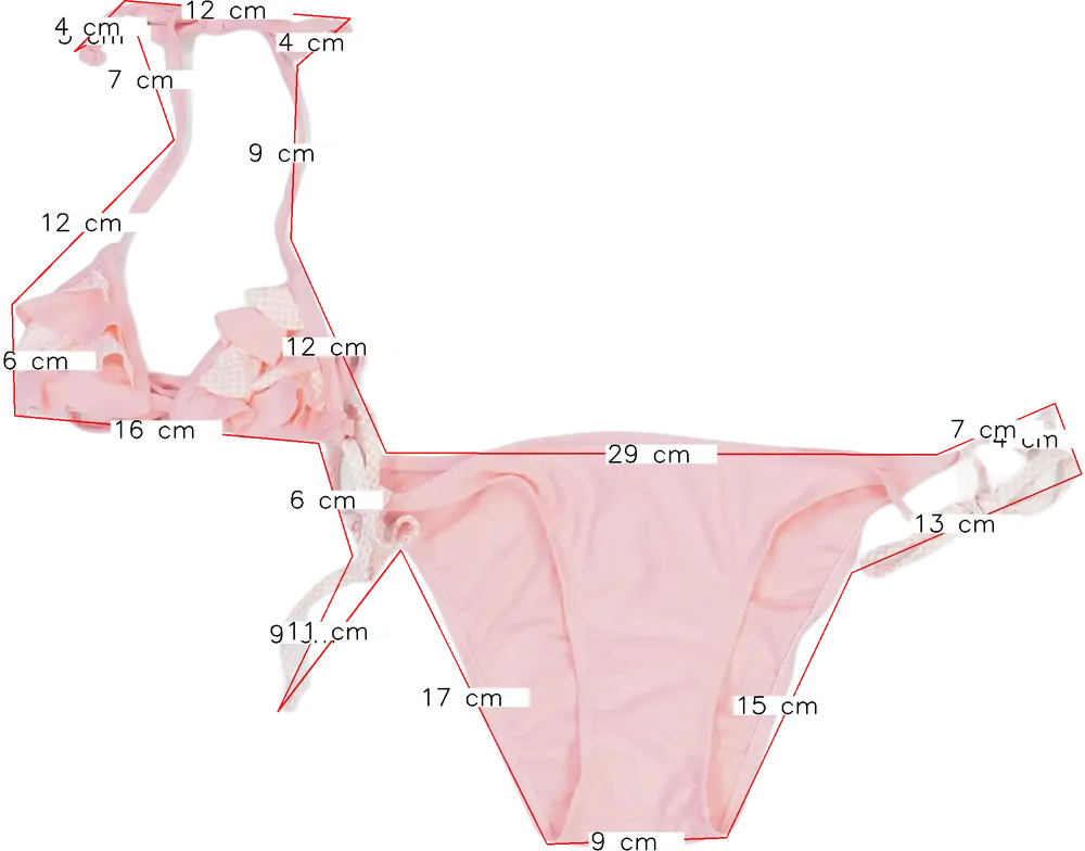 Rózsaszín Overkids Bikini EU 104 / UK 4 év / US 4T/XS