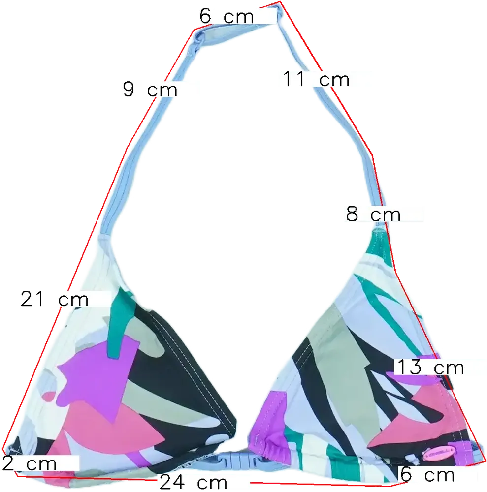 Többszínű O'neill Bikini felső EU 176 / UK 16 év / US XL