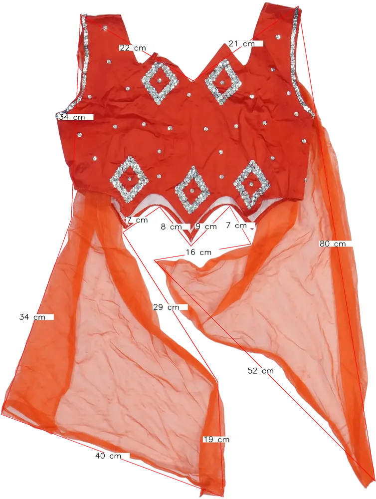 Piros Egyéb Jelmez EU 158 / UK 13 év / US 14 év/XL