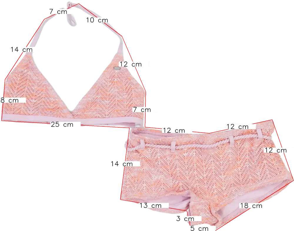 Rózsaszín O'neill Bikini EU 152 / UK 12 év / US 12 év/L