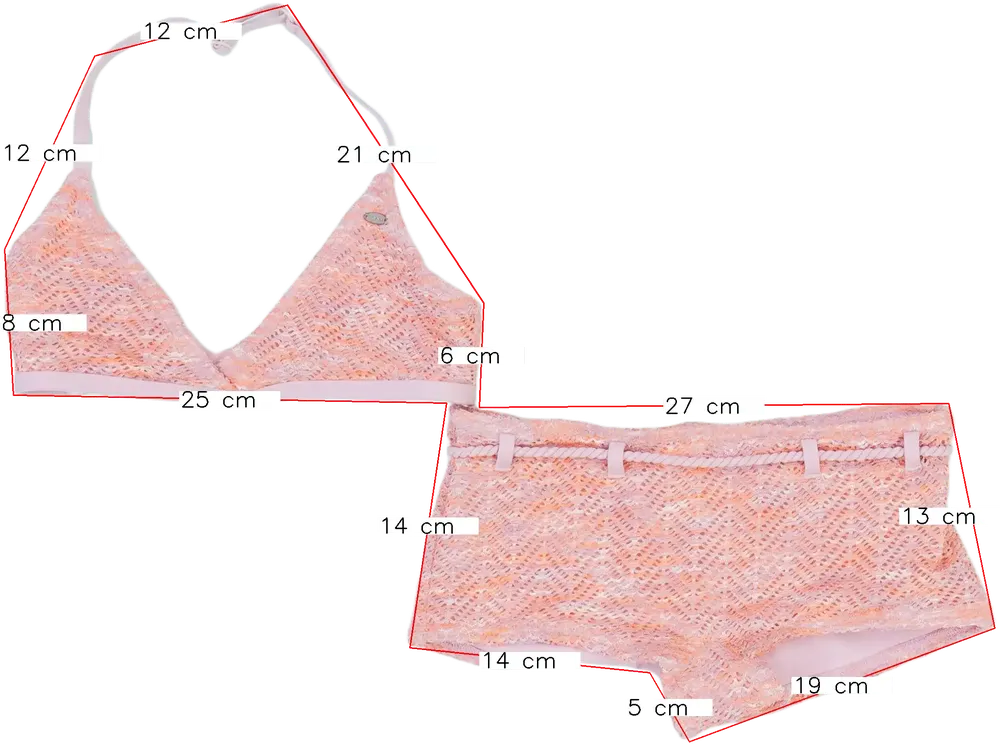 Rózsaszín O'neill Bikini EU 152 / UK 12 év / US 12 év/L