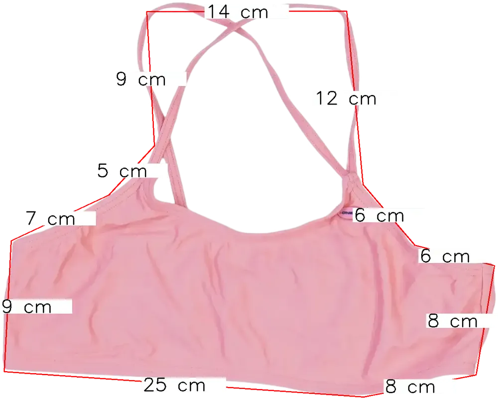 Rózsaszín O'neill Bikini felső EU 176 / UK 16 év / US XL
