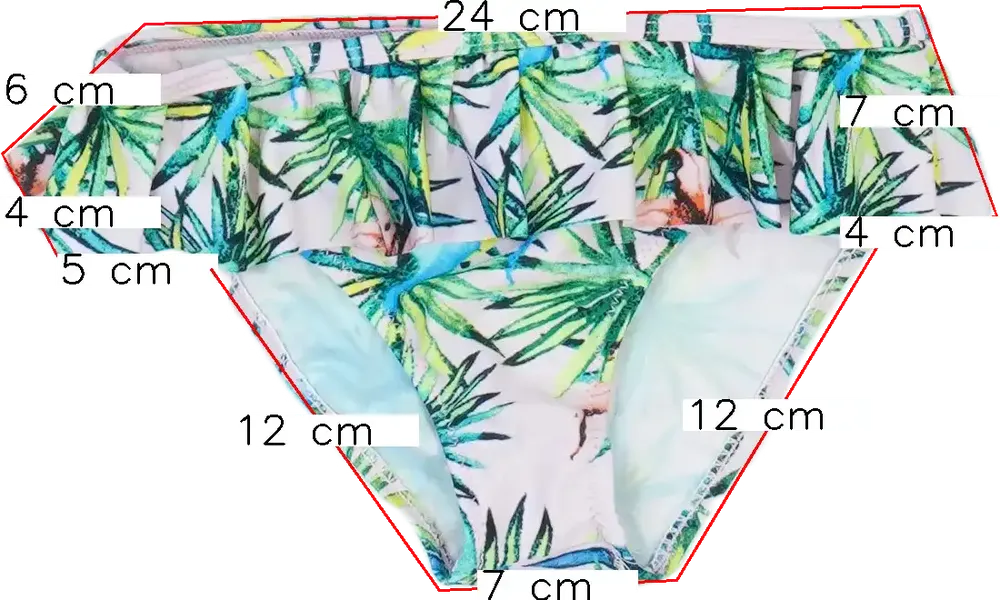 Rózsaszín Overkids Bikini alsó EU 110 / UK 5 év / US 5 év/XS