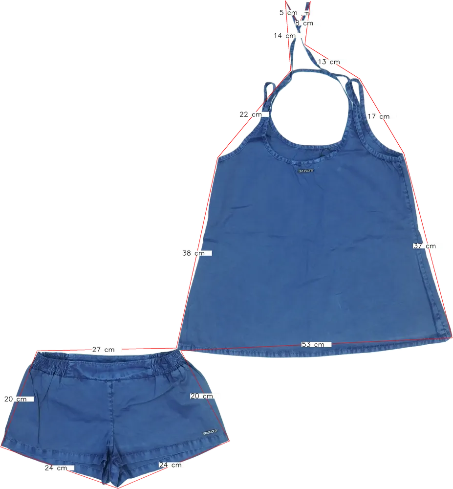 Blue Brunotti 2-piece set - Top &amp; Bottom EU 152 / UK 12 years / US 12 years/L