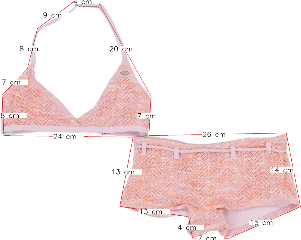 Rózsaszín O'neill Bikini EU 152 / UK 12 év / US 12 év/L
