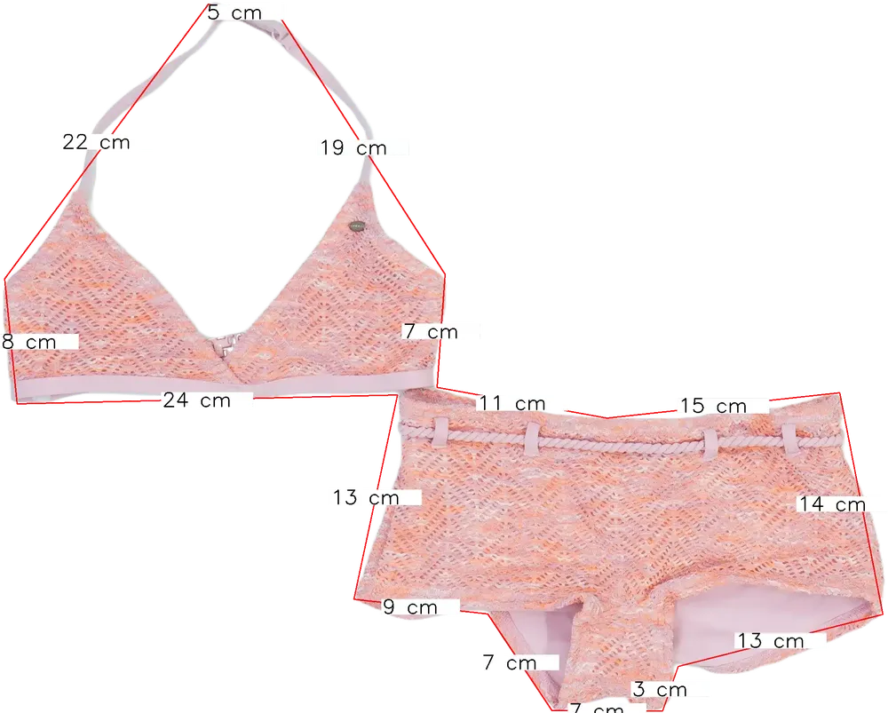 Rózsaszín O'neill Bikini EU 152 / UK 12 év / US 12 év/L