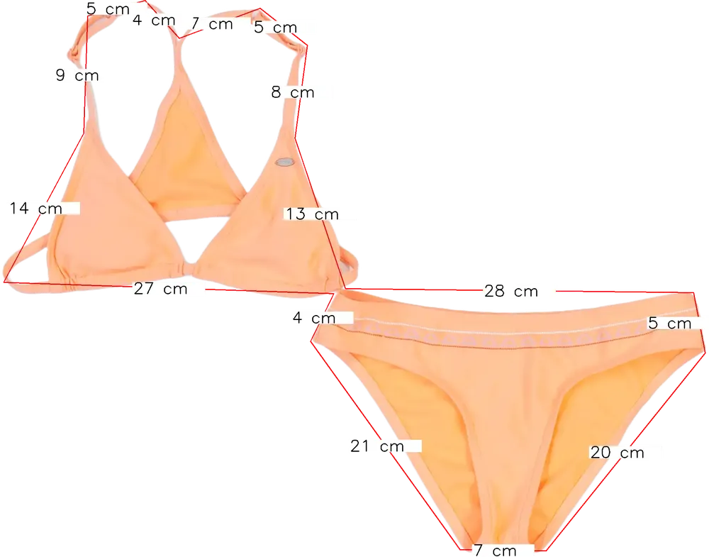 Sárga (narancs) O'neill Bikini EU 152 / UK 12 év / US 12 év/L