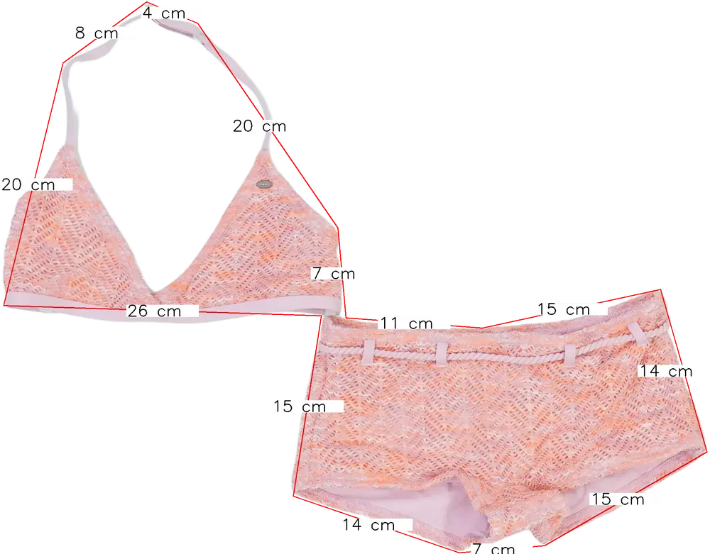 Rózsaszín O'neill Bikini EU 152 / UK 12 év / US 12 év/L