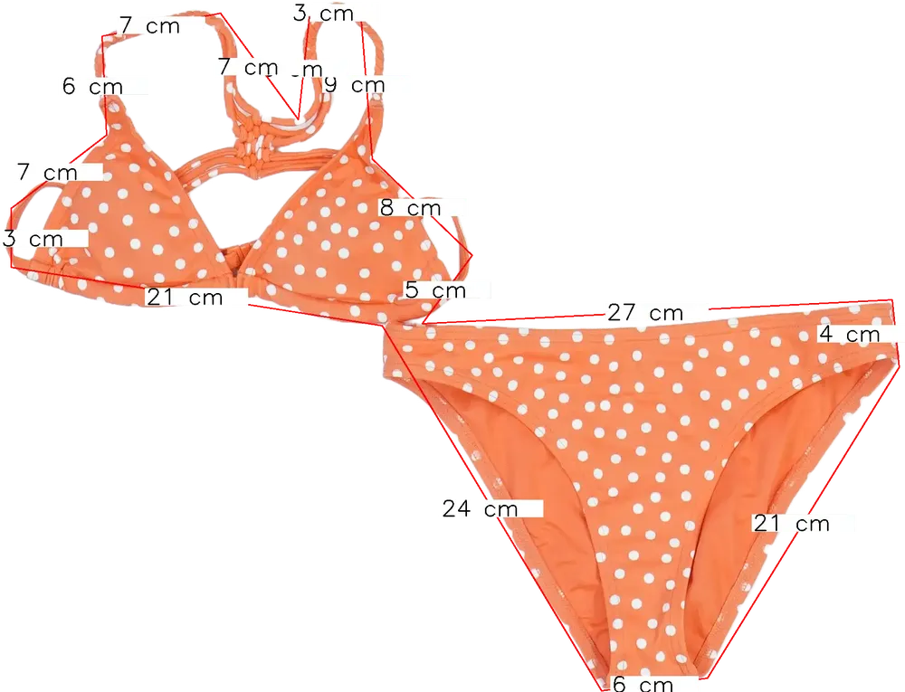 Piros O'neill Bikini EU 152 / UK 12 év / US 12 év/L