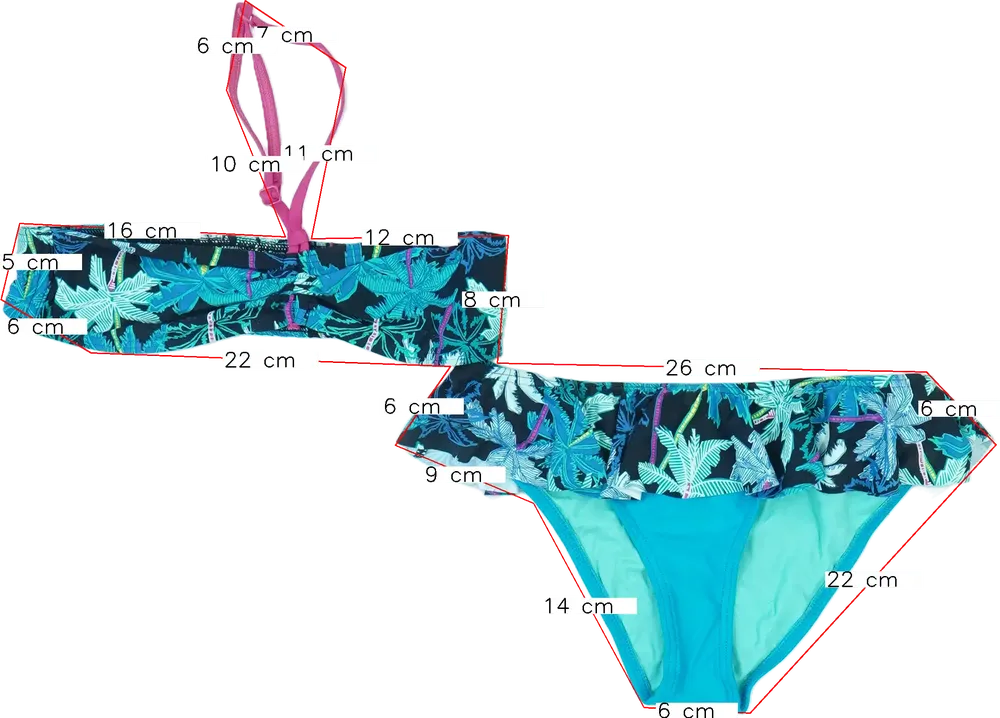 Fekete O'neill Bikini EU 152 / UK 12 év / US 12 év/L