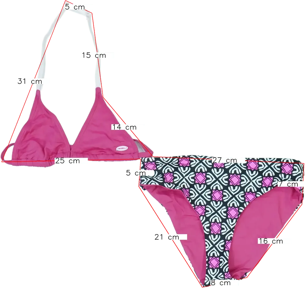 Rózsaszín O'neill Bikini EU 152 / UK 12 év / US 12 év/L