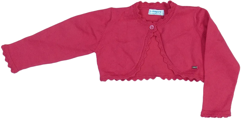 Rózsaszín Mayoral Bolero EU 74 / UK 6-9 hónap / US 6-9 hónap