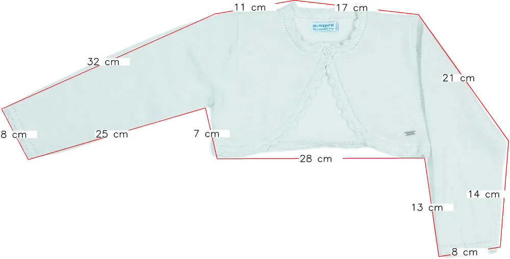 Ezüst Mayoral Bolero EU 98 / UK 3 év / US 3T