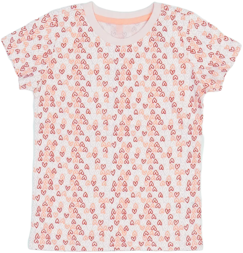 Rózsaszín Hema Póló EU 116 / UK 6 év / US 6 év/S