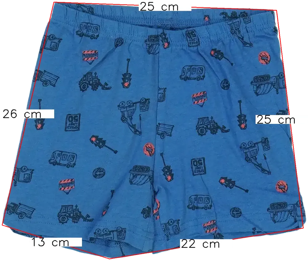 Kék Hema Rövidnadrág EU 104 / UK 4 év / US 4T/XS