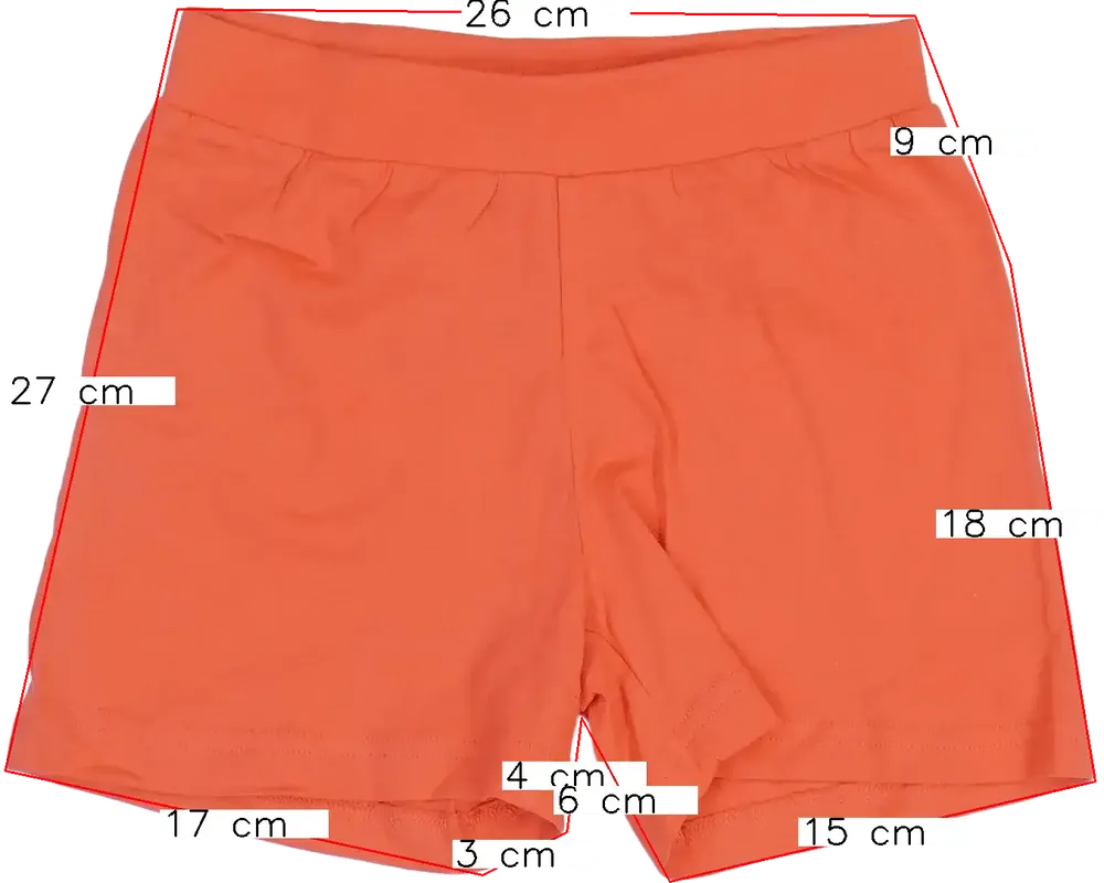 Rózsaszín Hema Rövidnadrág EU 128 / UK 8 év / US 8 év/M