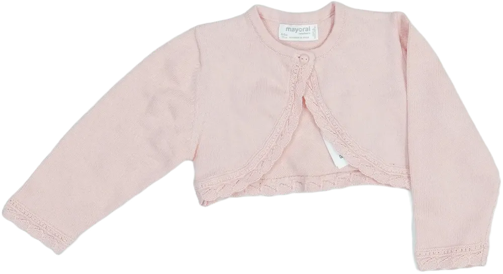 Fehér Mayoral Bolero EU 68 / UK 3-6 hónap / US 3-6 hónap