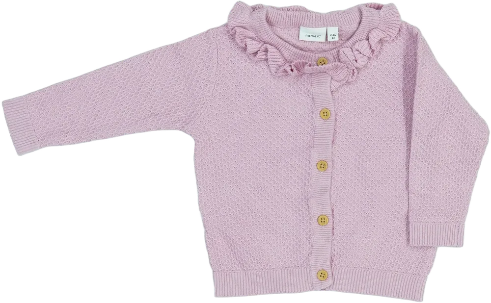Rózsaszín Name it Kardigán EU 62 / UK 0-3 hónap / US 0-3 hónap
