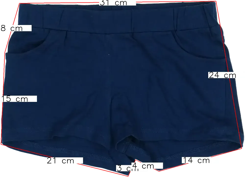 Kék Egyéb Rövidnadrág EU 140 / UK 10 év / US 10 év/L