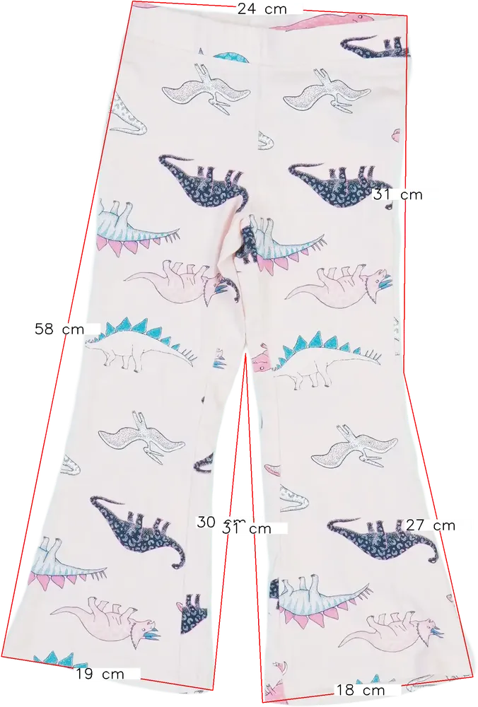 Rózsaszín Basic Collection Leggings EU 104 / UK 4 év / US 4T/XS