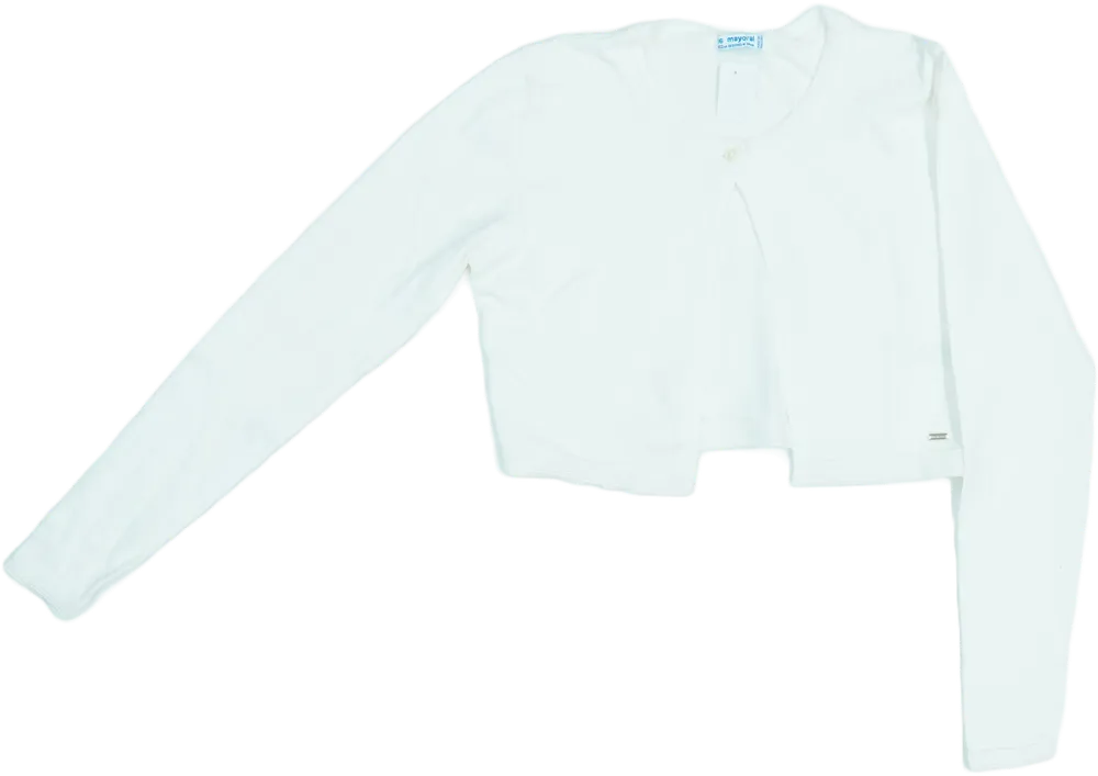 Fehér Mayoral Bolero EU 164 / UK 14 év / US 14 év/XL