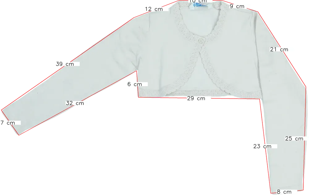 Barna Mayoral Bolero EU 122 / UK 7 év / US 7 év/M