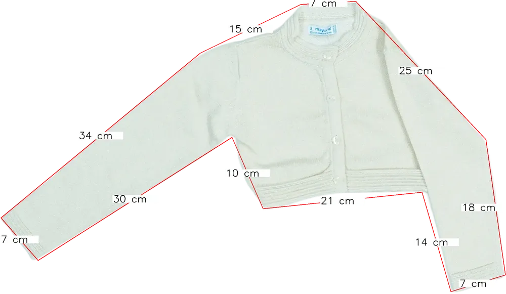 Arany Mayoral Bolero EU 92 / UK 2 év / US 2T