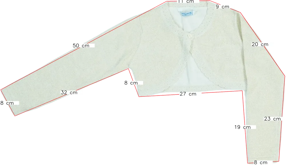 Arany Mayoral Bolero EU 116 / UK 6 év / US 6 év/S