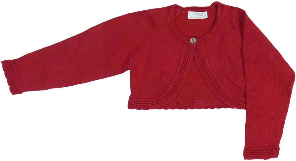 Piros Mayoral Bolero EU 86 / UK 12-18 hónap / US 18 hónap