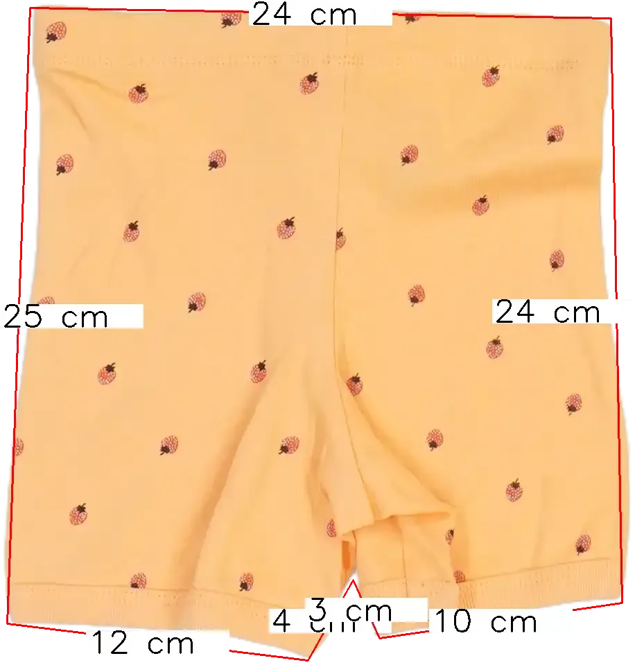 Sárga (narancs) Lupilu Pizsama alsó EU 104 / UK 4 év / US 4T/XS