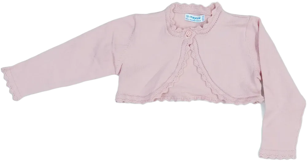 Rózsaszín Mayoral Bolero EU 80 / UK 9-12 hónap / US 12 hónap