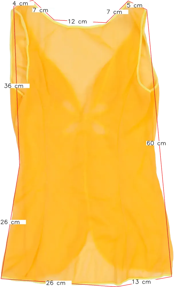 Sárga Egyéb Jelmez EU 152 / UK 12 év / US 12 év/L