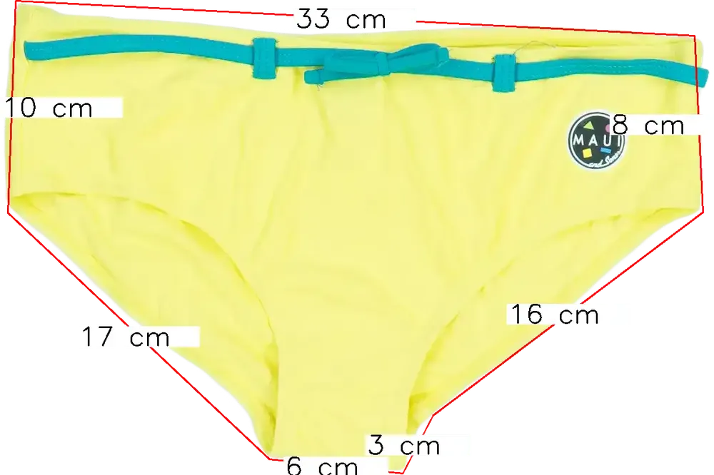 Sárga (narancs) Maui&amp;Sons Bikini alsó EU 164 / UK 14 év / US 14 év/XL