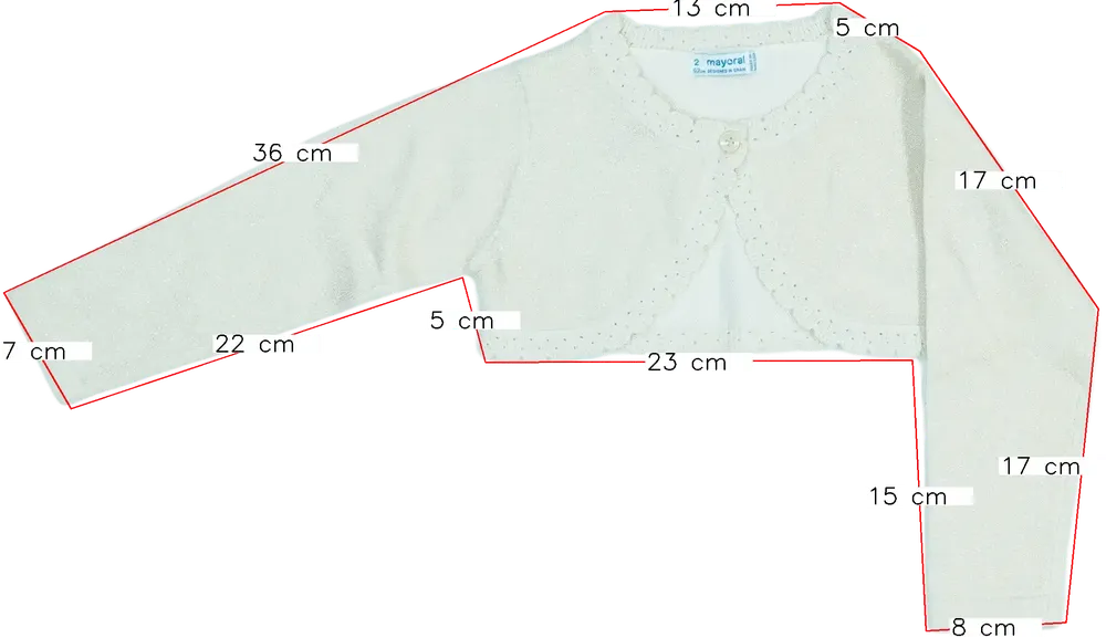 Arany Mayoral Bolero EU 92 / UK 2 év / US 2T