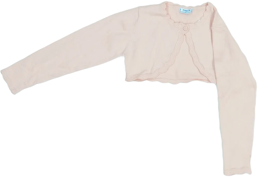 Rózsaszín Mayoral Bolero EU 110 / UK 5 év / US 5 év/XS