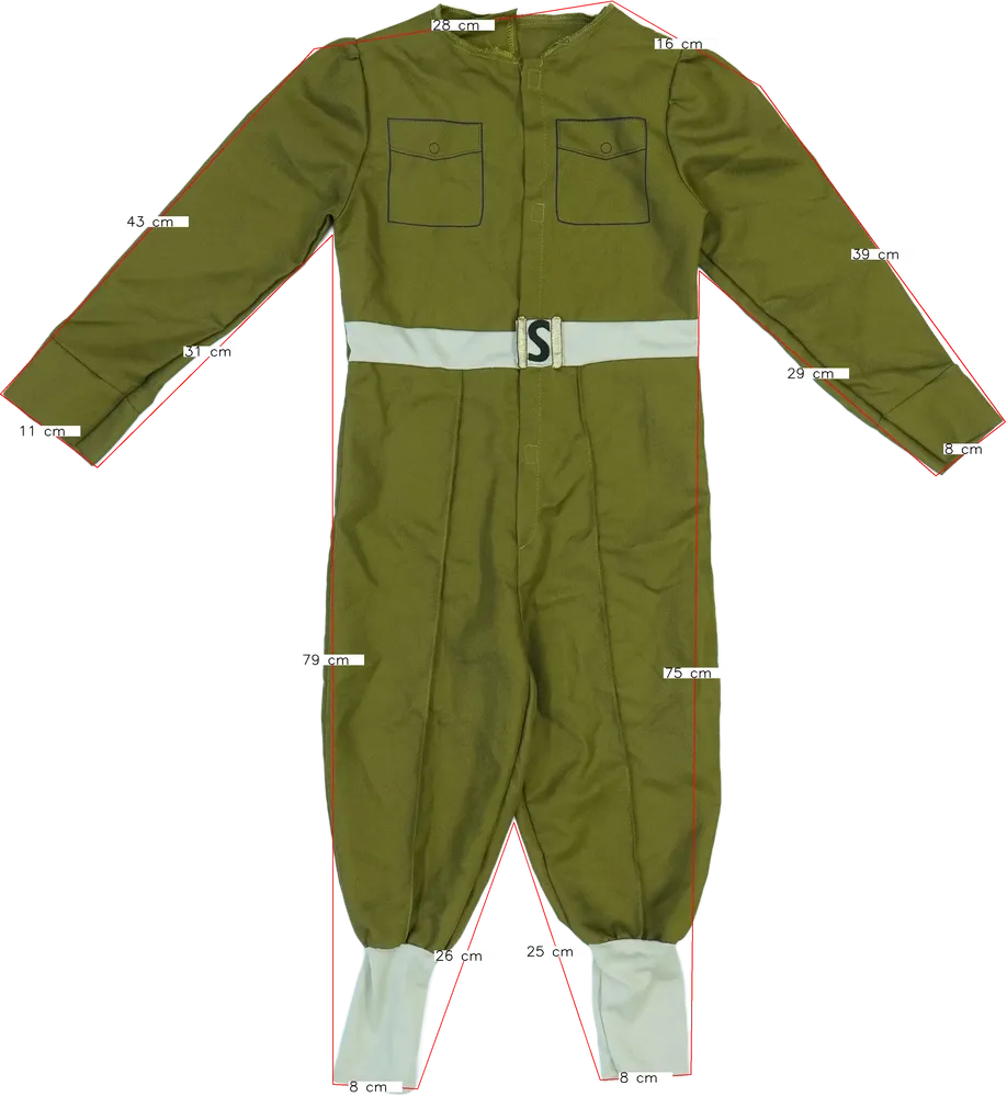 Zöld Egyéb Jelmez EU 128 / UK 8 év / US 8 év/M